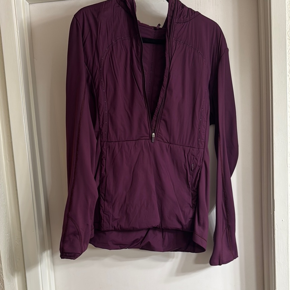 Lululemon down half zip Women's Purple Jacket